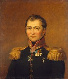 Portrait of Semyon Kh. Stavrakov (1763/64-1819), 1823. Creator: Workshop of George Dawe