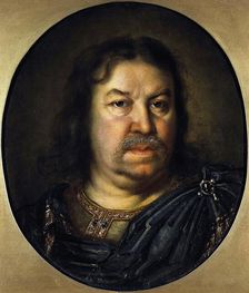 Portrait of Senator Prince Yakov Fyodorovich Dolgorukov (1639-1720), 1687. Creator: Le Brun, Charles (1619-1690)