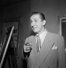 Portrait of Serge Chaloff, Club Troubadour(?), New York, N.Y., ca. Sept. 1947. Creator: William Paul Gottlieb