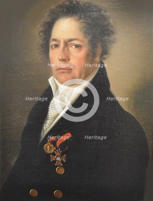 Portrait of Sergey Alexandrovich Norov (1762-1849), First half of the 19th cent..