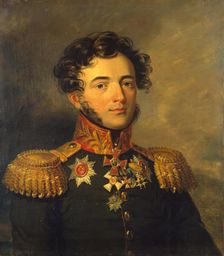 Portrait of Sergey F. Zheltukhin (1776-1833), 1822. Creator: Workshop of George Dawe