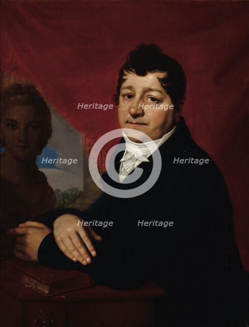 Portrait of Sergei Savvich Yakovlev (1763-1818), c. 1810. Artist: Borovikovsky, Vladimir Lukich (1757-1825)
