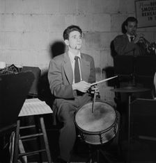 Portrait of Shelly Manne, New York, N.Y.(?), ca. Jan. 1947. Creator: William Paul Gottlieb