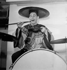 Portrait of Shelly Manne, New York, N.Y.(?), ca. June 1947. Creator: William Paul Gottlieb