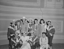 Portrait of Shorty Warren, Rosalie Allen, Ernest Tubb, Cy Sweat...Carnegie Hall, N.Y., Sept.1947. Creator: William Paul Gottlieb