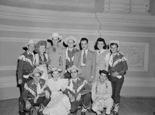 Portrait of Shorty Warren, Rosalie Allen, Ernest Tubb, Cy Sweat, Dave Miller...N.Y., 1947. Creator: William Paul Gottlieb