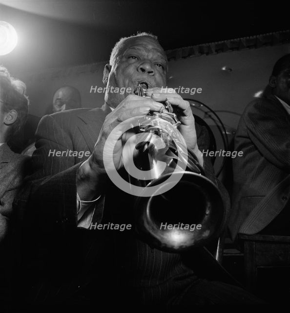 Portrait of Sidney Bechet, Freddie Moore, Lloyd Phillips...Jimmy Ryan's (Club), N.Y., ca. June 1947. Creator: William Paul Gottlieb.