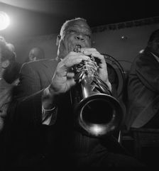 Portrait of Sidney Bechet, Freddie Moore, Lloyd Phillips...Jimmy Ryan's (Club), N.Y., ca. June 1947. Creator: William Paul Gottlieb