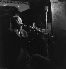 Portrait of Sidney Bechet, Jimmy Ryan's (Club), New York, N.Y., ca. June 1947. Creator: William Paul Gottlieb