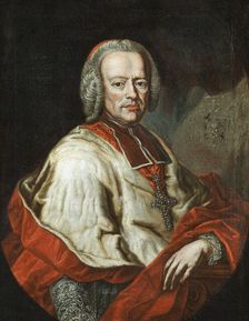 Portrait of Siegmund III Christoph Graf von Schrattenbach (1698-1771), Prince-Archbishop of Salzburg Creator: Anonymous