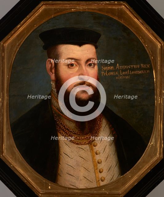 Portrait of Sigismund Augustus (1520-1572), King of Poland, 1550-1650. Creator: Unknown.