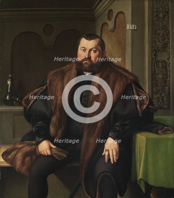 Portrait of Sigismund Baldinger (1510-1558), 1545. Artist: Pencz, Georg (1500/02-1550)