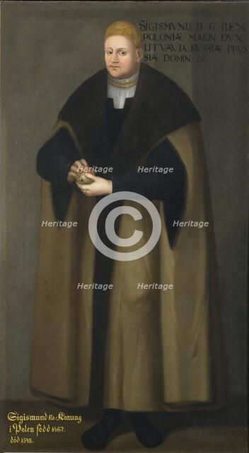 Portrait of Sigismund I of Poland (1467-1548), 1667.