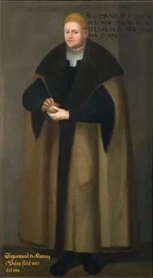 Portrait of Sigismund I of Poland (1467-1548), 1667