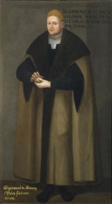 Portrait of Sigismund I of Poland (1467-1548), 1667