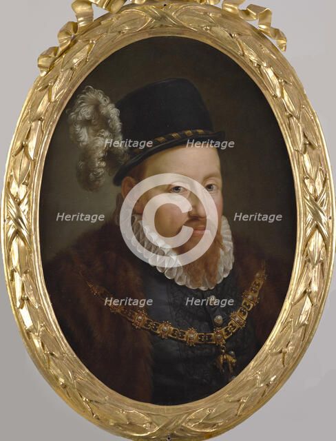 Portrait of Sigismund II Augustus (1520-1572), King of Poland, 1768-1771. Creator: Bacciarelli, Marcello (1731-1818).