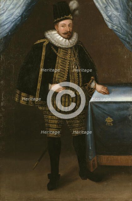 Portrait of Sigismund III Vasa, King of Poland (1566-1632), 1600s.