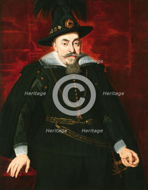 Portrait of Sigismund III Vasa, King of Poland (1566-1632), 1620s.