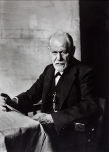 Portrait of Sigmund Freud, 1926. Creator: Schmutzer, Ferdinand (1870-1928)