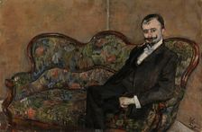 Portrait of Sigurd Bodtker, probably 1902. Creator: Christian Krohg