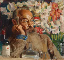 Portrait of Sigurd Wettenhovi-Aspa, 1919. Creator: Akseli Gallen-Kallela