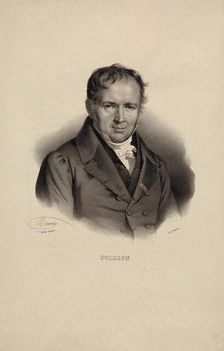 Portrait of Siméon Denis Poisson (1781-1840). Creator: Maurin, Nicolas-Eustache (1799-1850)