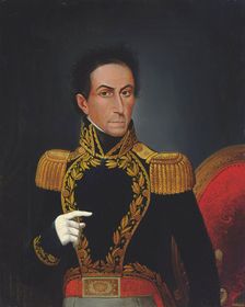 Portrait of Simón Bolívar (1783-1830), c1827. Creator: Lovera, Juan (1778-1841)