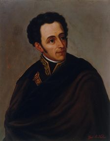 Portrait of Simón Bolívar, 1890. Creator: Salas, José R. (active 1870-1894)