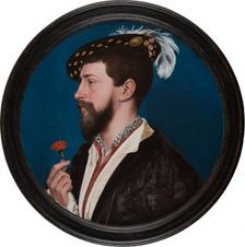 Portrait of Simon George of Cornwall (?), c1535-1543. Creator: Hans Holbein the Younger