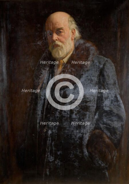 Portrait Of Sir Oliver Lodge, 1923. Creator: John Bernard Munns.