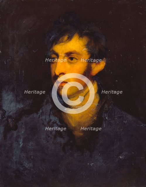 Portrait of Sir Augustus Wall Callcott, R.A., c1800-1815. Creator: William Owen.