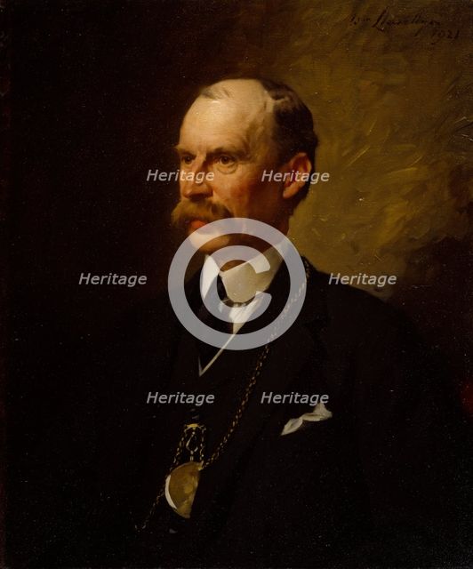 Portrait of Sir Aston Webb, P.R.A., 1921. Creator: Sir William Llewellyn.