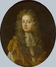 Portrait of Sir Benjamin Bathurst (1638-1704), 1684. Creator: John Riley