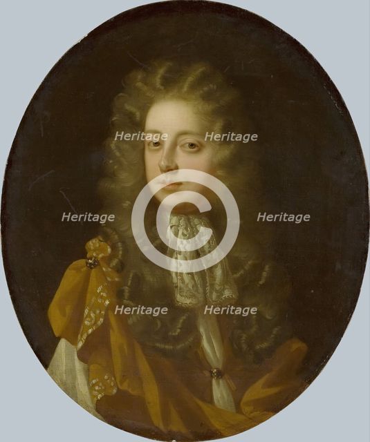 Portrait of Sir Benjamin Bathurst (1638-1704), 1684. Creator: John Riley.