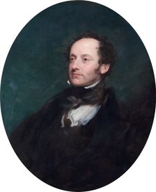 Portrait of Sir Charles Barry, R.A., c1835-1845. Creator: William Bradley