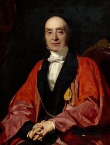 Portrait of Sir Charles Lock Eastlake, P.R.A., D.C.L., 1857. Creator: John Prescott Knight