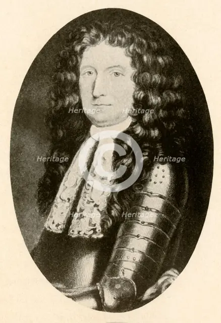 'Portrait of Sir Edmund Andros, Colonial Governor', c1670-1680, (1937). Creator: Unknown.