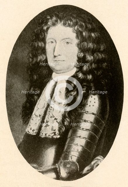'Portrait of Sir Edmund Andros, Colonial Governor', c1670-1680, (1937). Creator: Unknown.