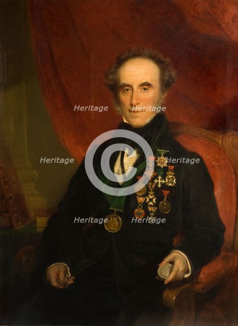 Portrait Of Sir Edward Thomason (1769-1849), 1849. Creator: Samuel Colman.