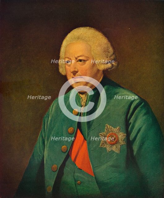 Portrait of Sir Edward Walpole, Kt., 18th century, (1915). Artist: Edward Edwards