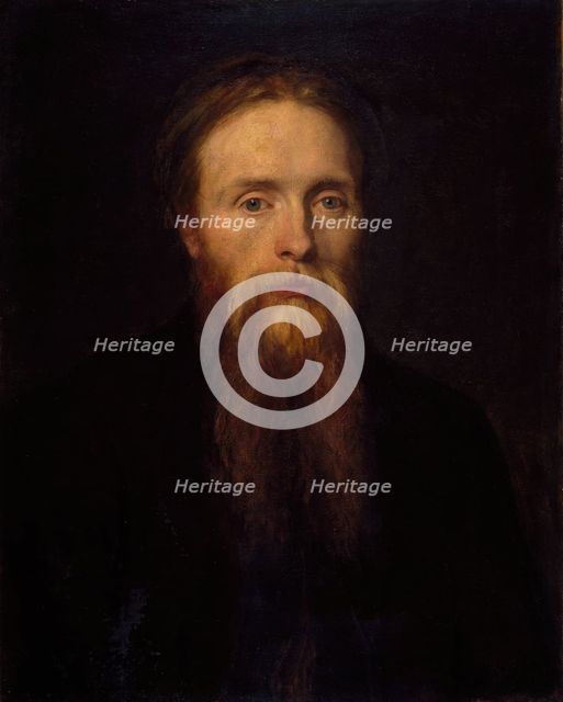 Portrait of Sir Edward Burne-Jones (1833-1898), 1870 . Creator: George Frederick Watts.