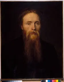 Portrait of Sir Edward Burne-Jones (1833-1898), 1870. Creator: George Frederick Watts