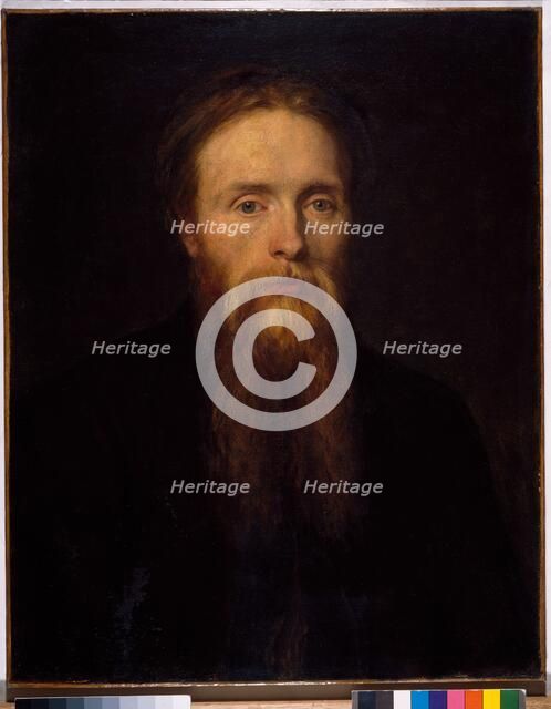 Portrait of Sir Edward Burne-Jones (1833-1898), 1870. Creator: George Frederick Watts.