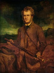 Portrait of Sir Edwin Landseer, R.A., c1855. Creator: Francis Grant