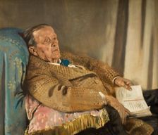Portrait of Sir Edwin Ray Lankester (1847-1929), 1928. Creator: William Newenham Montague Orpen