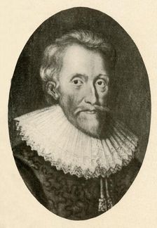 Portrait of Sir Edwin Sandys, with turned-down ruff c1560-1570, (1937). Creator: Unknown