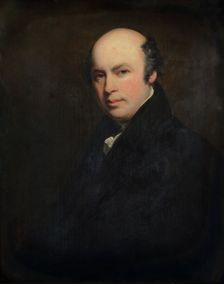 Portrait of Sir Francis Chantrey, R.A., c1821. Creator: Thomas Ellerby