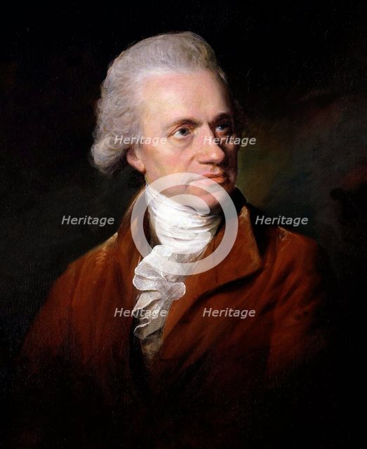 Portrait of Sir Frederick William Herschel (1738- 1822), 1785. Creator: Lemuel Abbott (1760-1802).