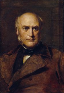 Portrait of Sir George Gilbert Scott, R.A., 1877. Creator: George Richmond