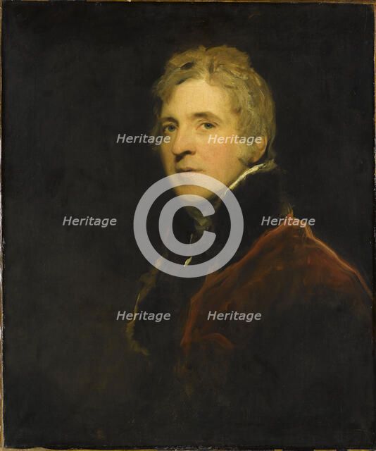 Portrait of Sir George Howland Beaumont (1753-1827), ca 1808. Creator: Lawrence, Sir Thomas (1769-1830).